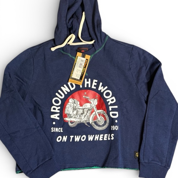 NWT Women’s Royal Enfield Motorcycle Sweatshirt - Picture 2 of 4